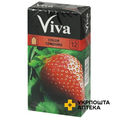 Презервативи латексні Viva (Віва) кольорові, ароматизовані, №12 Karex Industries SDN. BHD. (Малайзія)