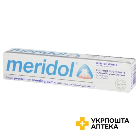 Зубна паста Мерідол дбайливе відбілювання 75 мл Colgate-Palmolive (Польща)