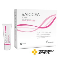 Бліссел вагінальний гель 50 мкг/г по 10 г туба Italfarmaco (Іспанія)