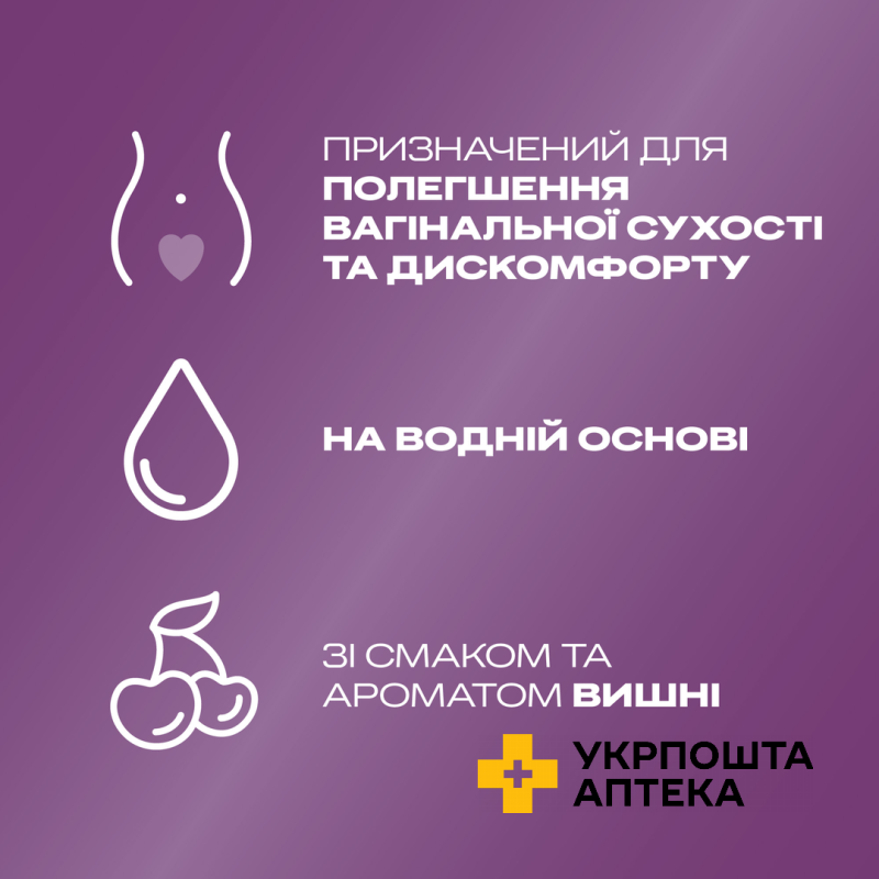 Інтимний гель-змазка DUREX® Cheeky Cherry зі смаком та ароматом вишні (лубрикант), 50 мл Reckitt Benckiser Healthcare (Великобританія)