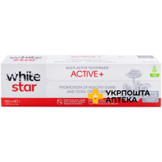 Мультиактивна зубна паста White Star Active+ (Актив плюс) 100 мл STS Holding Group (Болгарія)