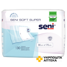 Пелюшки гігієнічні SENI SOFT Super 90х170 см. №30 Torunskie ZMO (Польща)