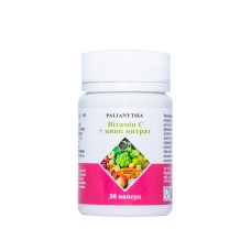 Вітамін C + цинк цитрат капс., тм Паляниця №30 Біо Лайт (Україна)