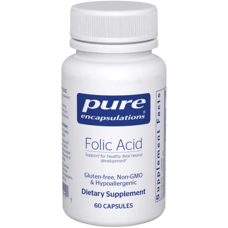 Фолієва кислота капс. фл. №60 Pure Encapsulations (США)