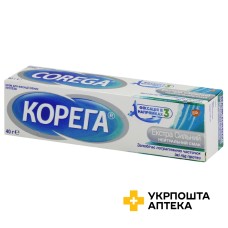 Корега екстра сильний фіксуючий крем для зубних протезів 40 мл, екстра сильн. нейтр. смак Stafford-Miller Ir.L. (Ірландія)