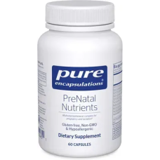 Пренатал нутрієнтс капс. фл. полімер. №60 Pure Encapsulations (США)
