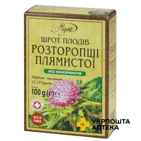 Шрот розторопші 100 г Житомирбіопродукт (Україна)