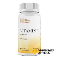 Вітамін С My Nutri Week 500 мг капс. №100 My Nutri Week (Україна)