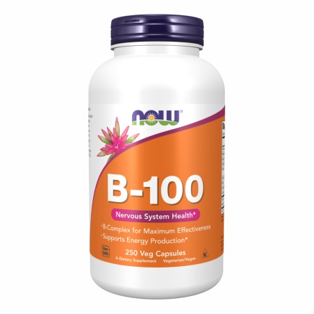 B-100 комплекс для нервової системи капс. №250 NOW FOODS (США)