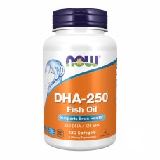DHA-250 капс. м'які №120 NOW FOODS (США)