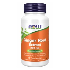 Екстракт кореня імбиру NOW Ginger Root Extract 250 мг вег. капсули №90 NOW FOODS