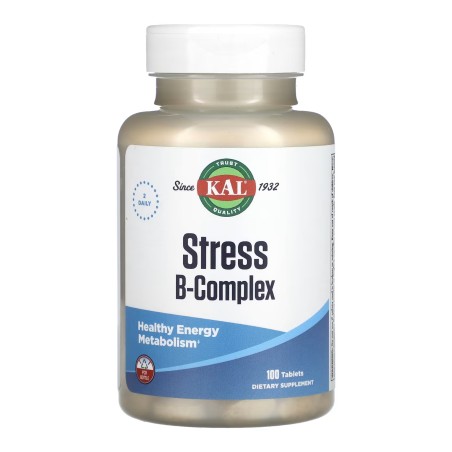 КАЛ Стрес B-комплекс (KAL Stress B Complex), 100 таблеток КАЛ Нутришнл