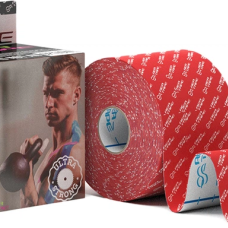 Кінезіологічний тейп Рай Тейп стронг 5 см х 5 м, червон. TS CO., LTD