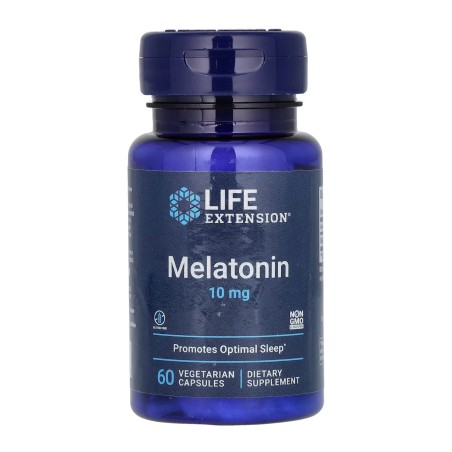 Life Extension/Лайф екстеншн мелатонін капс. 10 мг №60 Quality Supplements and Vitamins, Inc