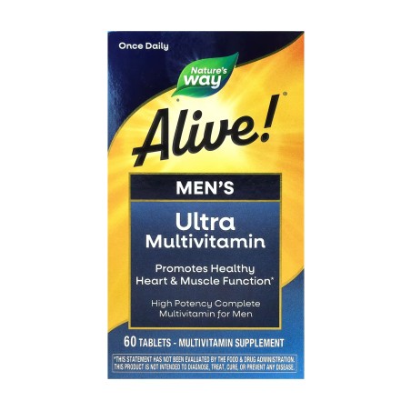 Натурес Вей Alive! Один раз на день Ультра для чоловіків 60 табл. Nature's Way Products