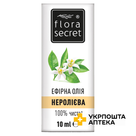 Олія ефірна Flora Secret неролієва, 10 мл ДНД (Україна)