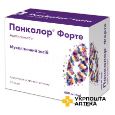 Панкалор Форте гран. д/орал. р-ну 600 мг саше 3 г №30 Кусум (Індія)