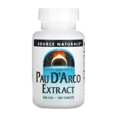 Пау Д'арко табл. 500 мг №100 Source Naturals