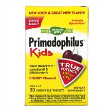 Пробіотик для дітей Primadophilus Kids табл. жув., вишня №30 Nature's Way Products