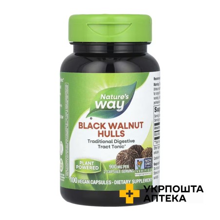 Nature's Way Шкаралупа чорного горіха капс. №100 Nature's Way Products (США)