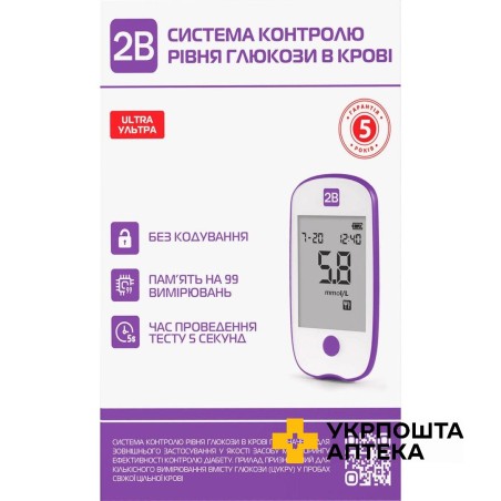 Система контролю рівня глюкози в крові 2B ультра 2B Джiанксi AIKEA Мсдикал Тсхнолоджи Ко., Лтд. (Китай)