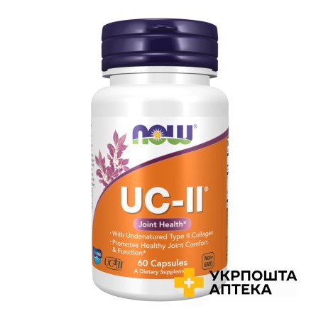 UC-II Колаген 2 типу капс. №60 NOW FOODS
