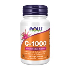 Вітамін C-1000 капс. №30 NOW FOODS (США)