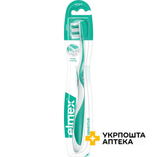 Зубна щітка Elmex Sensitive для чутливих зубів, м'яка, 1 шт Colgate-Palmolive (Польща)