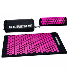 Акупунктурний масажний килимок з подушкою, рожевий TS CO., LTD