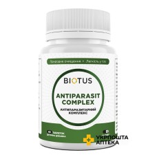 Антипаразитний комплекс Biotus табл. №60 Biotus (Україна)