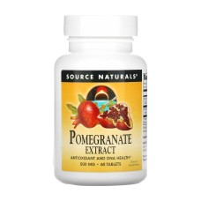 Екстракт граната SOURCE NATURALS (Сорс Нейчералс) Pomegranate Extract 500 мг таблетки флакон 60 шт Source Naturals