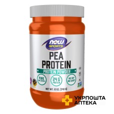 Гороховий протеїн пор. 340 г, без вкуса NOW FOODS (США)