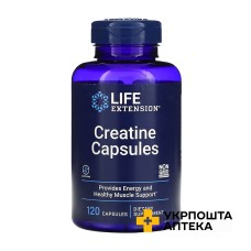 Креатин капсул 120 капсул Life Extension Quality Supplements and Vitamins, Inc