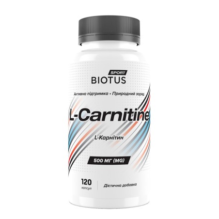 L-карнітин Biotus капс. №120