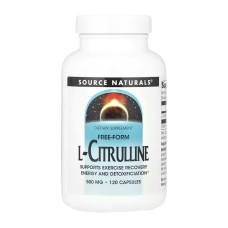 L-цитрулін SOURCE NATURALS (Сорс Нейчералс) L-Citrulline 500 мг капсули 120 шт Source Naturals