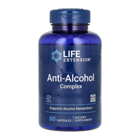 Лайф екстеншн антиалкогольний комплекс капс. фл. №60 Quality Supplements and Vitamins, Inc