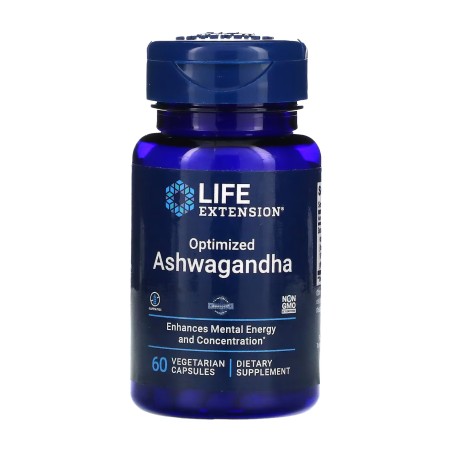 Лайф екстеншн ашваганда екстракт капс. №60 Quality Supplements and Vitamins, Inc