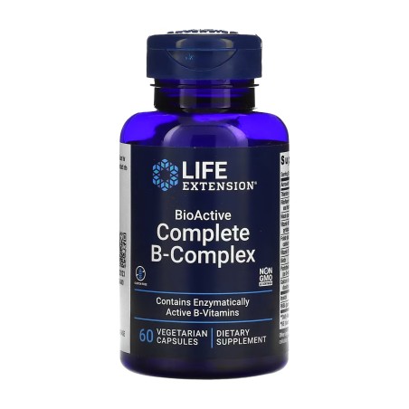 Лайф екстеншн комплекс вітамінів групи В капс. №60 Quality Supplements and Vitamins, Inc