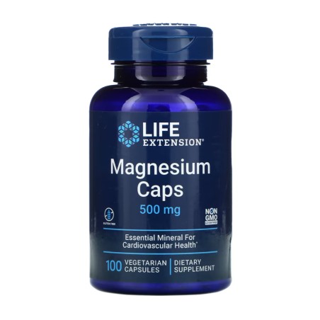 Лайф екстеншн магній капс. 500 мг №100 Quality Supplements and Vitamins, Inc