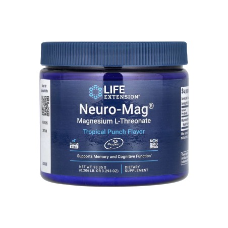 Лайф екстеншн Магній L-треонат пор. 93,35 г Life extension Quality Supplements and Vitamins, Inc