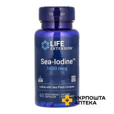 Лайф екстеншн морський йод капс. 1000 мкг №60 Life extension Quality Supplements and Vitamins, Inc