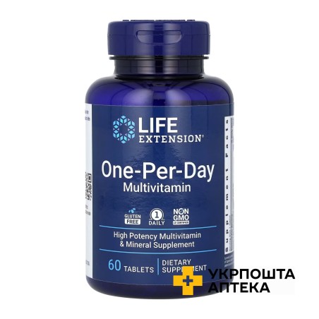Life Extension One-Per-Day табл. №60 Quality Supplements and Vitamins, Inc (США)