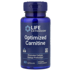 Лайф Екстеншн Оптимізований карнітин 60 капсул Quality Supplements and Vitamins, Inc