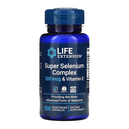 Лайф екстеншн суперкомплекс селену з вітаміном Е капс. №100 Quality Supplements and Vitamins, Inc