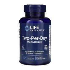 Лайф екстеншн Two-Per-Day табл. №120 Quality Supplements and Vitamins, Inc