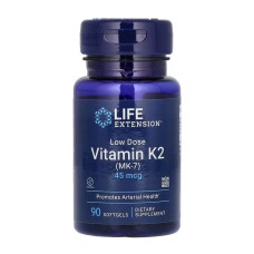 Лайф екстеншн вітамін К2 капс. 45 мкг №90 Quality Supplements and Vitamins, Inc