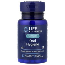 Life Extension Лайф Екстеншн FLORASSIST® Пробіотики Oral Hyгiene 30 вегетаріанських льодяників Quality Supplements and Vitamins, Inc