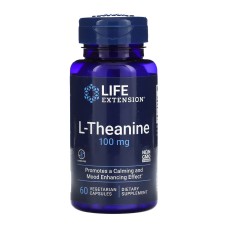 Life Extension/Лайф екстеншн L-теанін капс. 100 мг №60 Quality Supplements and Vitamins, Inc