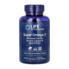 Life Extension/Лайф екстеншн супер омега-3 капс. №240 Quality Supplements and Vitamins, Inc