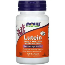 Лютеїн капс. м'які 10 мг №120 NOW FOODS